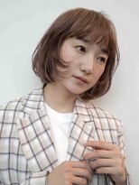 ロンドアンメゾン 原宿(Lond un Maison.)&nbsp;ボブ/顔周りレイヤー/ブリーチなしベージュカラー[原宿]