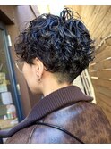 パーマショートパーマスパイラルパーマくるくるパーマ