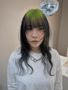 ユオラン(YOULAN) エメラルドグリーン グラデーション