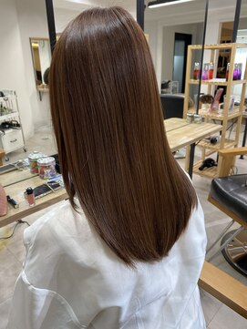 クラン(Chlan) シルキーダークモカ美髪ストレート