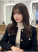 大人韓国巻き★透明感カラー/レイヤーカット/トリートメント