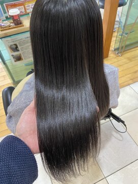 バニラ 重信店(VENIRE) プリエストレート　縮毛矯正