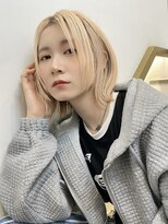 トルネード(TORNADO)&nbsp;ブロンドベージュ フェイスレイヤーボブ似合わせ小顔t54