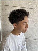 【ラフパーマ】ショートパーマ　無造作パーマ　ピンパーマ　天白