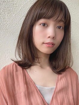 パークバイアンアミ(PARC by Un ami)の写真/ストレートヘアで毎日をもっと素敵に！柔らかい自然な仕上がりを実現する縮毛矯正をご提供します◎