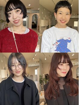 高い技術と丁寧なカウンセリングであなたに似合うスタイルをご提案◎マンツーマンでご要望にお応えします♪