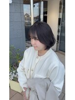 アース 名取店(HAIR&MAKE EARTH) tassel bob