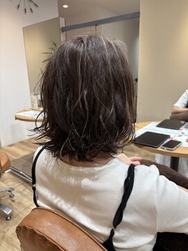 ヘアポケット スタイル店(HAIR POCKET) 外ハネミディアムStyle