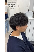 メンズ サロン ドット トウキョウ 町田店(men's salon dot. tokyo)&nbsp;コンパクトマッシュ×ツイストスパイラル