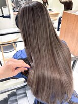 ジルブラン 土浦(JIL BLAN)&nbsp;ハイライトバレイヤージュダブルカラーケアブリーチ20代30代