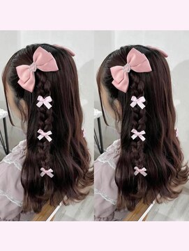 ヘアセット専門店 ナゴミ 池袋店(nagomi) ハーフ編みたらし