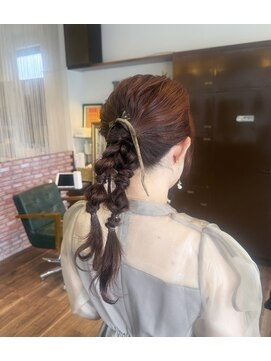 リン(Lin.) ツイン編みおろし