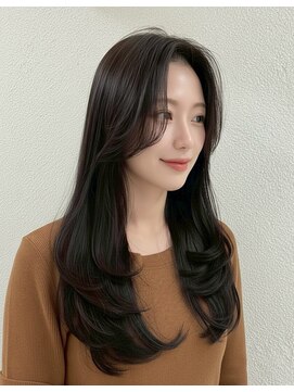 柔らかレイヤーロング