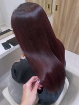 ベル サウス(BHEL south)&nbsp;津市ロングレイヤーカットハッシュカット透明感カラー重めロング