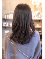 クレオメバイスーリール(Cleome by sourire) ♪黒髪似合わせカットデジタルパーマ小顔ココアベージュ薄め前髪