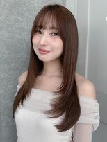 ロンドクレール 川崎(Lond clair) 似合わせカット/ダークアッシュ/バタフライカット/川崎101