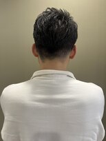 ザメンバイリオス(THE MEN. BY LIOS)&nbsp;アップバング短髪スタイル