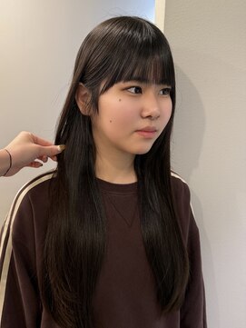 カノエ(canoe) ダークアッシュ顔周りレイヤー20代~50代【西新大濠荒戸】