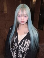 ミル 心斎橋(MIL)&nbsp;ペールブルーカラー/ブリーチ/髪質改善/心斎橋