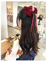 メゾンドボーテ 箕面店(MAISON DE BEAUTE)&nbsp;卒業式×ハーフアップ