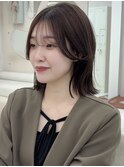 ボブ/顔周り/前髪/レイヤーカット/韓国風