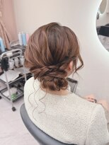 クラン 北新地店(Clan)&nbsp;サイドシニヨン/北新地ヘアセット