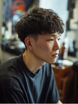 グランド 学園都市店(grand)の写真/[初めての方でも大歓迎★]メンズカット,シェービング,パーマ,スパが大人気バーバーです。