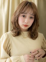カバーヘア ブリス 志木南口駅前店(COVER HAIR bliss) ミルクティーブロンドブリーチなしくびれレイヤー20代30代322Z