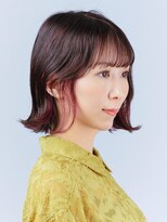 アース 焼津店(HAIR&MAKE EARTH)&nbsp;イヤリングカラー×ピンク