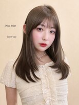 コート 青山(Cote)&nbsp;Cote/レイヤーカット/赤み消しベージュ/顔周りカット