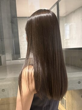 ヲタク(wotaku.) オリーブブラウン透明感カラーくすみカラーワンカラーアッシュ