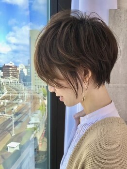 ビューイースト 亀戸 錦糸町(VIEW EAST)の写真/持ちがいい家でも再現できる技術で、ショートカットが得意なサロンで変身◎