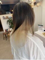 オリビアヘアー(OLIVIA HAIR)&nbsp;インナーカラーミルクティーベージュ×最高級ケア