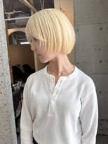 ラニヘアサロン(lani hair salon)&nbsp;ブロンドミニボブ