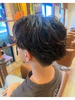 バグスドゥア(Bagus dua)&nbsp;フェザーショート10.15ニュアンスパーマ