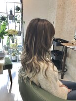 ボー ベル(Beau Belle)&nbsp;プルエクステ　ハイライトグラデーション