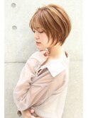【30代40代50代】カットで決まる大人可愛いひし形ショート