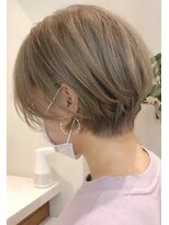 ネックス 表参道本店(nex)&nbsp;nex表参道 ブロンド　ベージュ　グレージュ　ショート