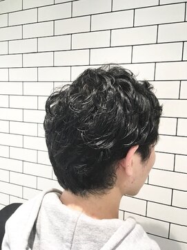 バーバーショップ ヘアーレストホーム(Barber Shop HAIR REST HOME) バーバーナチュラルランダムスパカットパーマ20代30代