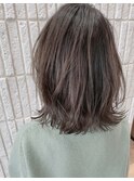 【clomus】艶髪感ラベンダーグレージュ