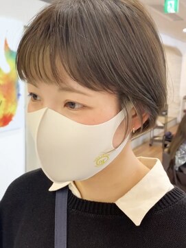 ノラキチジョウジ(NORA KICHIJOJI) #フェイスフレーミング#インナーカラー#イルミナ#酸熱#ショート