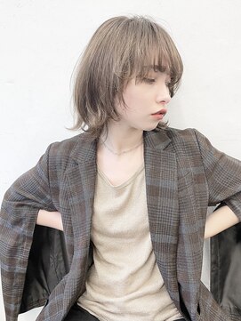 ココ 原宿(KOKO) 顔まわりレイヤー前髪ありイメチェンレイヤーカットこなれミディ