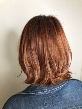 ブティック 長岡京店(boutique) ☆ダブルケアカラー☆オレンジベージュ☆