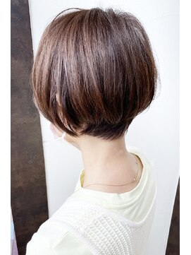 ニット 銀座(knit) 《knit銀座》大人可愛い20代30代40代ショートボブ丸み前下がり