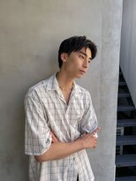 ソラ(SOLA)&nbsp;ラフなメンズセンターパートショート