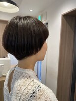 ユーフォリア 青山(Euphoria)&nbsp;小顔補正立体カット×ナチュラル丸みボブ 10代20代30代40代50代