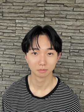 ハイバレーヘアーメゾン(HIGH VALLEY HAIRMAISON) メンズウルフ　ダブルカラー裾カラー　襟足カラーウルフカット