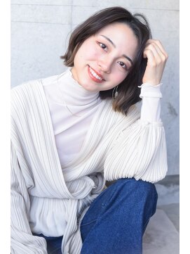 ストーリア 川崎店(STORIA) 【STORIA川崎店】切りっぱなしボブ 20代 30代 40代