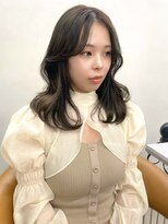 サイン 渋谷(SIGN)&nbsp;レイヤーカットイヤリングカラーインナーカラーケアブリーチ