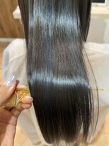 アズール 草加(azule) 髪質改善カラー ブルージュ ツヤ髪スタイル